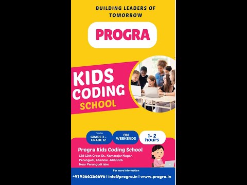 Launch Announcement  Progra Kids Coding School