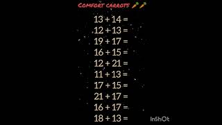mental maths fast addition #mathssums #addition #challenge
