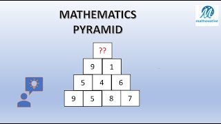Mathematics Pyramid | Maths Puzzles | Puzzles| Easy Trick