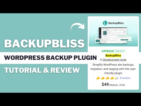 BackupBliss Tutorial & Review 2024 | WordPress Website Backups and Migration Plugin
