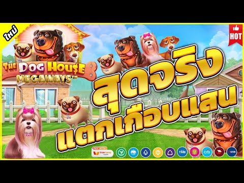 TheDog House Megaways | สล็อตPP สล็อตหมา เกมแตกดี ได้มาเกือบแสน