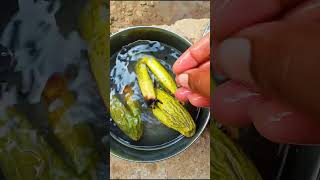 Village style Parwal ka Bharta recipe😋 #simplecooking #villagecurry #easyrecipe #cooking #shorts