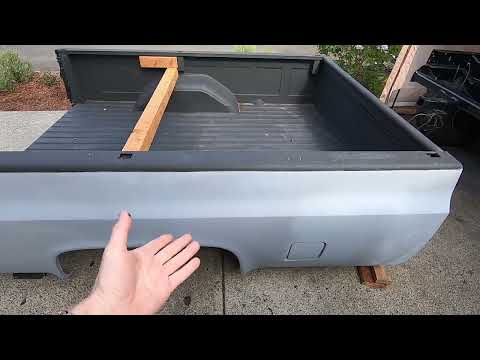 1985 k20 Square Body Project Episode #8 Installing The Rear Springs, Painting The Frame & New Tank!