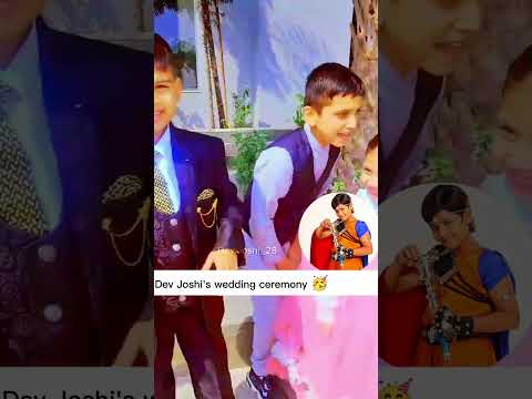 Devjoshi/ baalveer wedding ceremony vm video #devarti