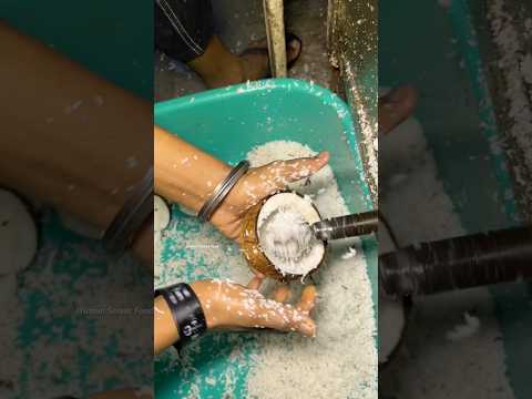 13 year boy crush coconut😱 ￼| Coconut crush #streetfood #food #shorts