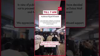 Swatch x AP Launch in Dubai cancelled