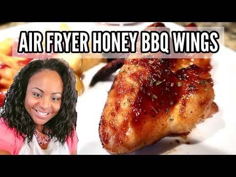 AIR FRYER HONEY BBQ WINGS