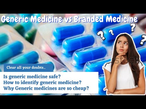 Generic Medicine Vs Branded Medicine | How to Identify Generic Medicine | Generic Vs Branded Drugs