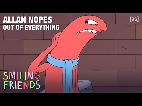 Alan Making Excuses To Not Hang Out | Smiling Friends | adult swim