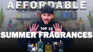 My Top 10 Affordable Summer Fragrance List