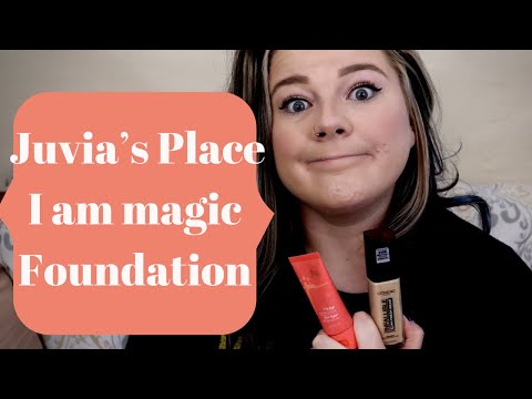 The best Full Coverage Foundation Juvia’s Place I am Magic Vs. Loreal Infallible Foundation