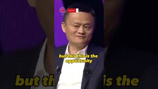 The Mindset of Success: Jack Ma's Encouragement to Embrace Challenges 👀 #howtoberich #businessadvice