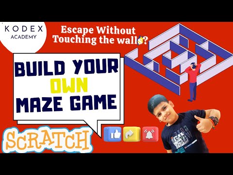 🎮 Build a Maze Game in Scratch | Full Game by Omaansh Aggarwal"