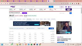 How to download stocks data from yahoo finance monthly weekly and annual basis