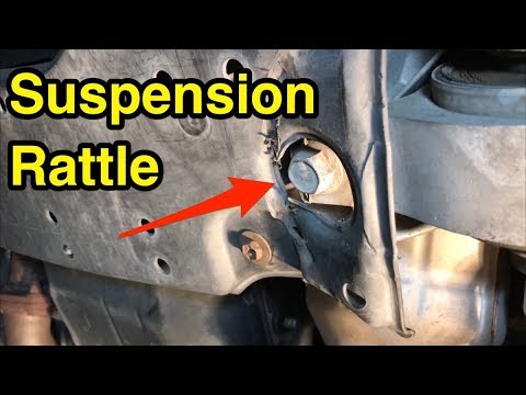How to fix suspension rattle noises on your car.