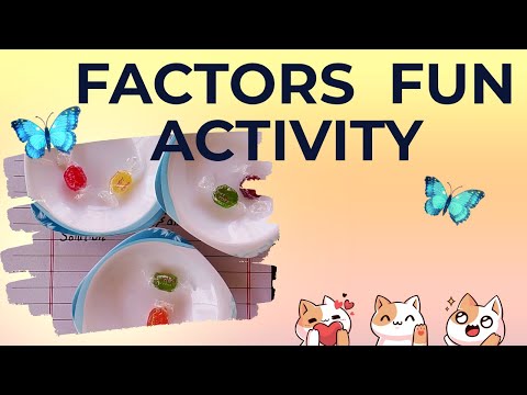 Factors fun activity| how to solve word problems of factors| maths climber