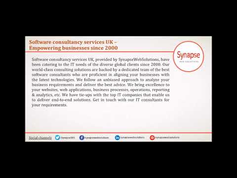 Software consultancy services UK - Bridging the technology gap