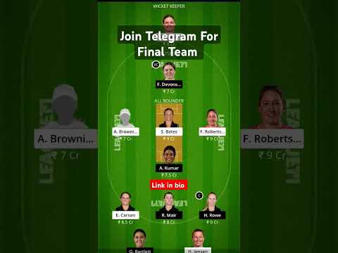OS-w vs CH-w Dream11 Prediction| Otago Sparks vs Central Hinds Dream11 Prediction today