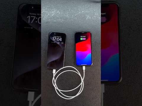 Power bank from iPhone 15 pro max😱