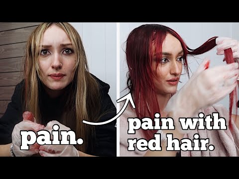 procrastinating for 15 minutes and then dying my hair. lol
