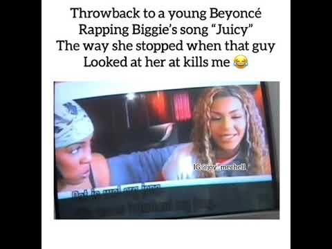 Beyoncé raps Biggie’s “Juicy” ( Must Watch