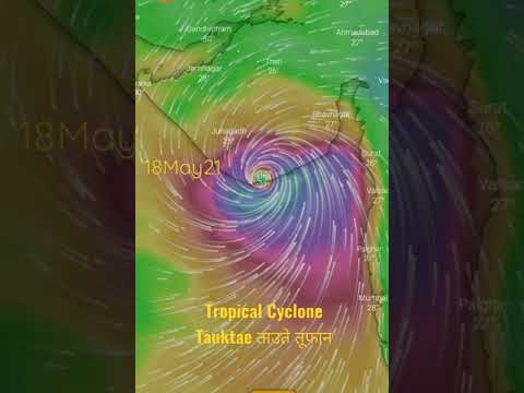 Tauktae Cyclone| ताउते तूफान | #Shorts | Maharashtra - Gujarat - Rajasthan - Delhi |