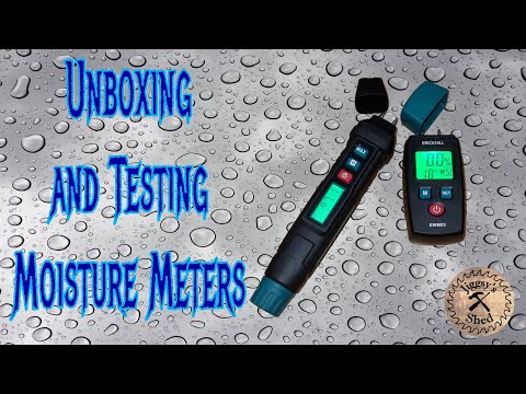 Unboxing and Testing Erickhill Moisture Meters EWM01 AND EWM03