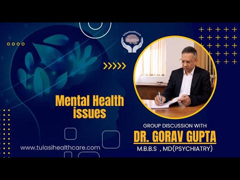 Group Discussion with Dr. Gorav Gupta on Mental Health Issues | Best Psychiatrist in Delhi | THC