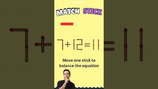 😵 Think You’re Smart? Move One Stick to Prove It! #MathTime #IQPuzzle