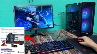 Under 20k budget gaming PC freefire GTA5 | Core i7 16gb 512GB GT730 | DZAB ENTWINO RIONIX PC