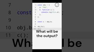 JavaScript Output Challenge ⚡ Can You Guess? #coding #codechallenge