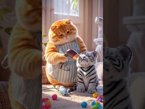 cat 😍 cooking dinner 🥣🥗🥘🫕 #trending #viral #cooking