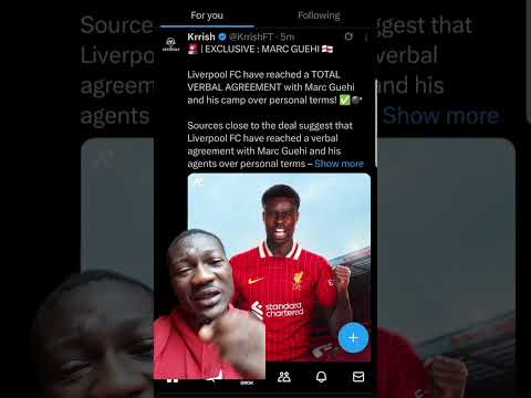 Marc Guehi to Liverpool! #shorts #liverpool #fifa #soccer #lfc #football #footballfans #lfcfans