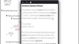 SMATH - Symbolic step-by-step Math for Students on the iPhone and iPad