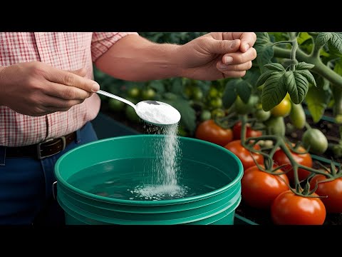 Just 1 tablespoon and tomatoes double in size by morning