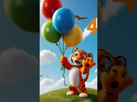 Learn to Count | 123 Numbers Song for Kids | MiniMinds Shorts #CountingForKids #NumbersRhyme