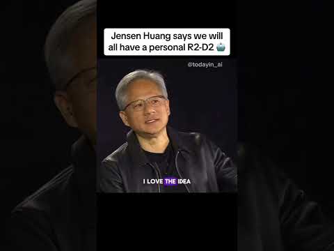 Jensen Huang Predicts AI Digital Agents: Your Personal R2-D2 is Coming Soon!
