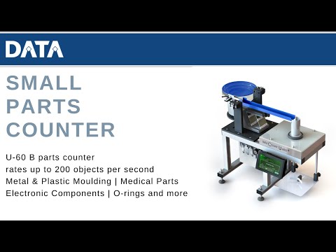 Small Parts Counter U-60B (1-25mm) | Small Objects Counting Machine | Up to 200 Objects per Second