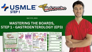 Gastroenterology Webinar (USMLE Step 1) | MedSchoolBro