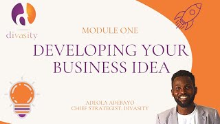 Module One- Idea Development