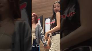 showing off and clingy girlfriend #gl #milklove #couple #wlw #milkpansa #loverrukk #thaigl #gmmtv