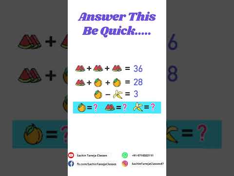 Question for genius #sachintanejaclasses #mathsbyneerutaneja #online #concept #puzzle #ca #acca #cma