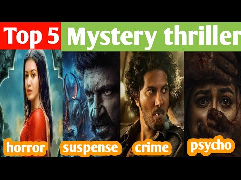 Top 5 Best South Indian Murder Mystery Suspense Thriller Movies In hindi dubbed ||@Bablicinema