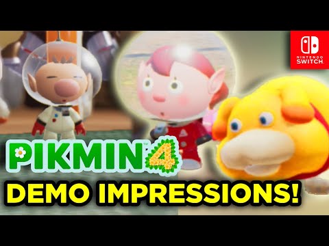 The Pikmin 4 Demo is FULL of Surprises (First Impressions!)