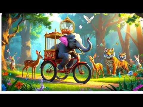 हाथी की साइकिल | Elephant Cycle Story In Hindi | Moral Stories | Hindi Kahaniyan