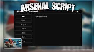 NEW ROBLOX Arsenal Script PASTEBIN 2024 | AIMBOT | GUN MODS |