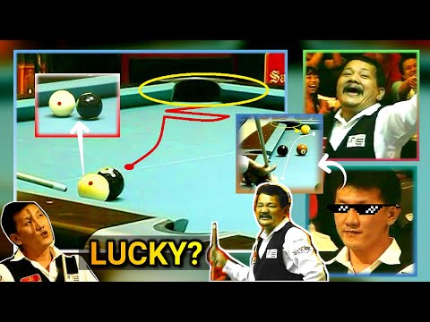 THIS SHOT DEFIES PHYSICS AND MOMENTUM | Efren Reyes Genius Shot