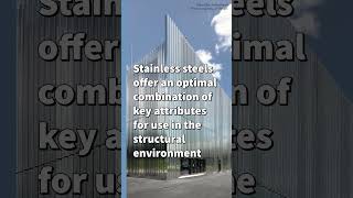 Buildings with stainless steels for a resilient future!