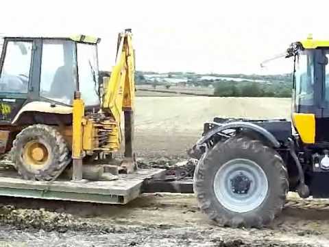 JCB2155 And 2CX Extradig Near Kelmarsh