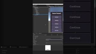 Unity Layout Groups make UI EASY #shorts #unity #unity3d #gamdev #gamedevelopment